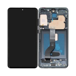 Touch+Display+Frame Samsung Galaxy S20 Plus 4G/5G/G985/G986 Preto